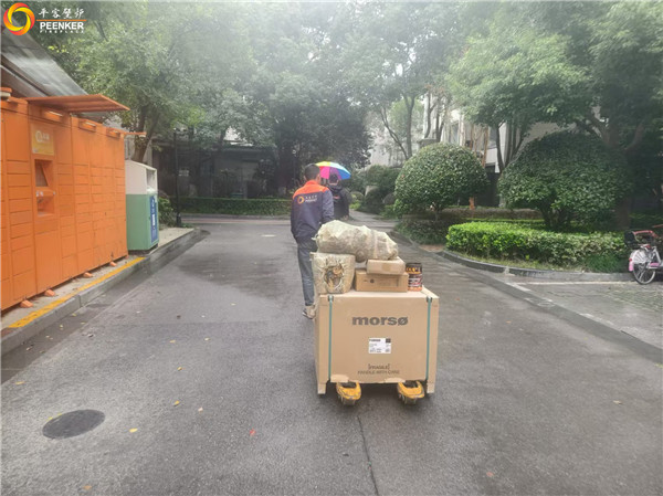 上海融信铂湾庭院火炉丹麦Morso forno安装