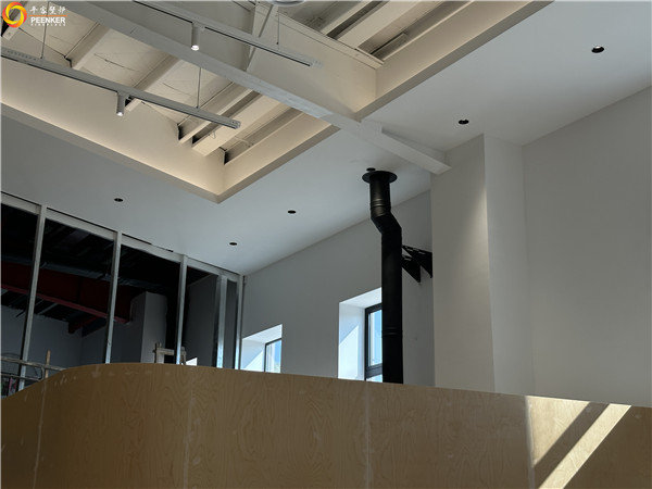 上海青浦别墅丹麦Aduro A17火炉安装.jpg