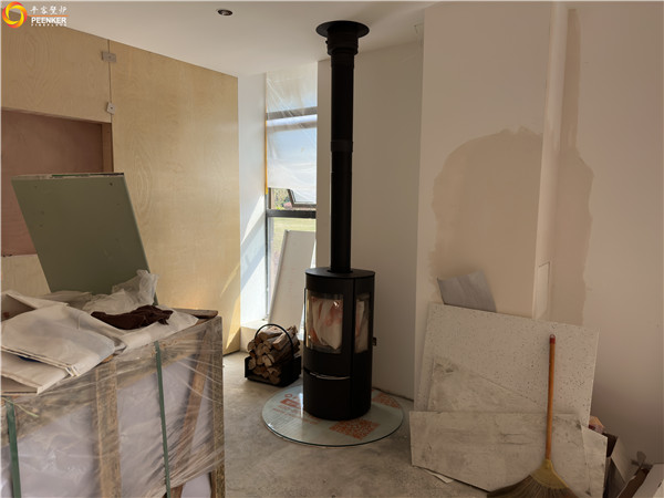 上海青浦别墅丹麦Aduro A17火炉安装.jpg