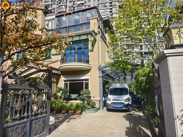 南京碧桂园别墅丹麦Aduro A17独立火炉安装